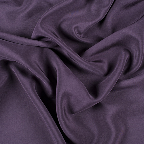Eggplant 4 Ply Silk Crepe