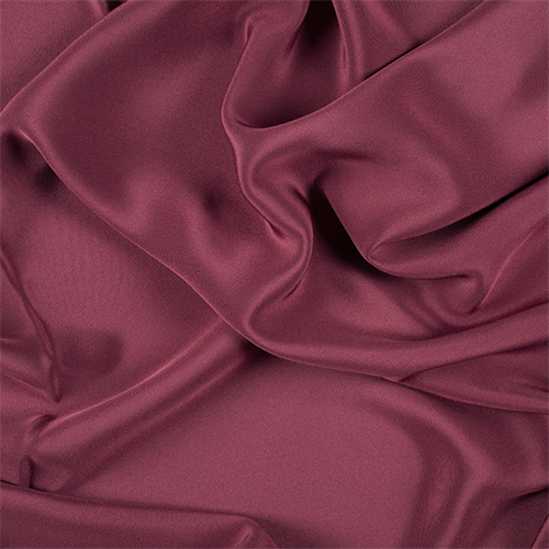 Burgundy 4 Ply Silk Crepe