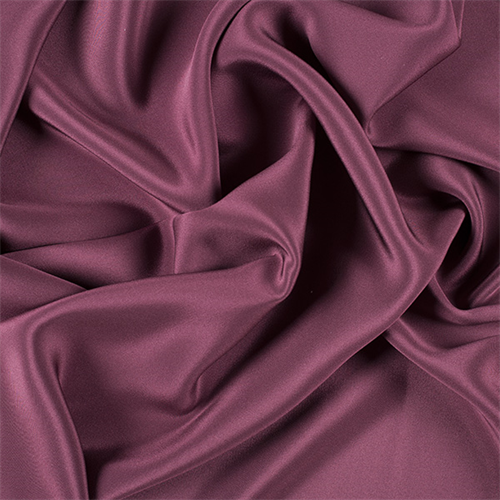 Wine 4 Ply Silk Crepe