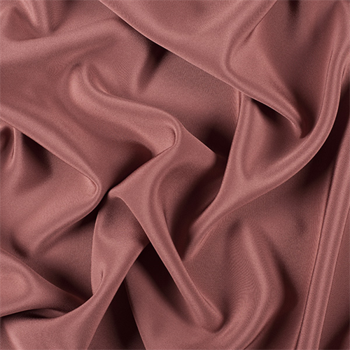 Rust 4 Ply Silk Crepe