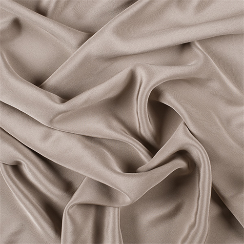 Taupe 4 Ply Silk Crepe