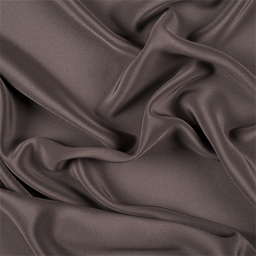 Dark Brown 4 Ply Silk Crepe