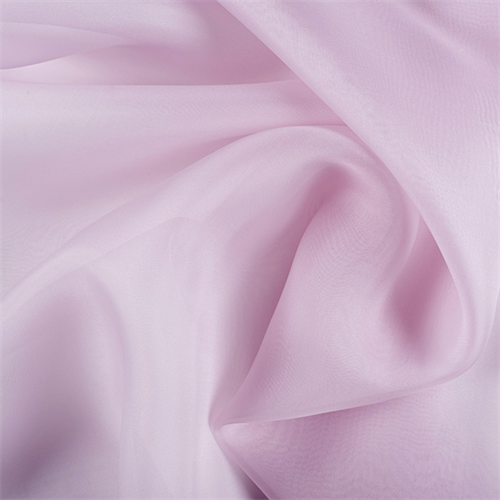 Light Orchid Silk Organza