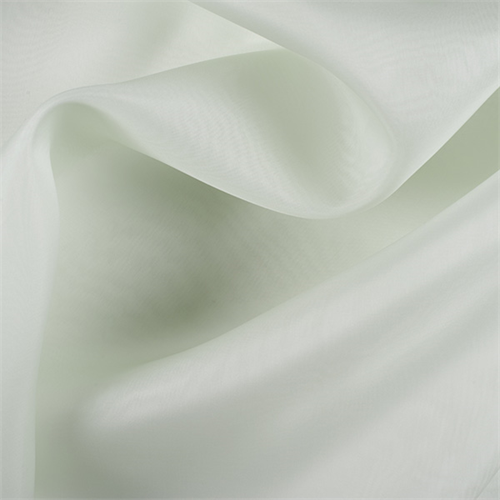 Sage Silk Organza