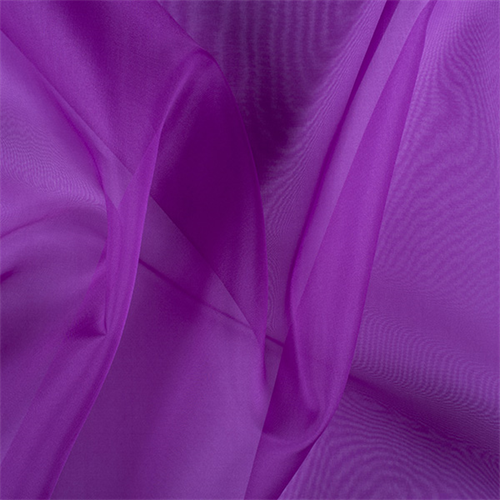 Grape Silk Organza