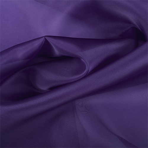 Purple Silk Organza