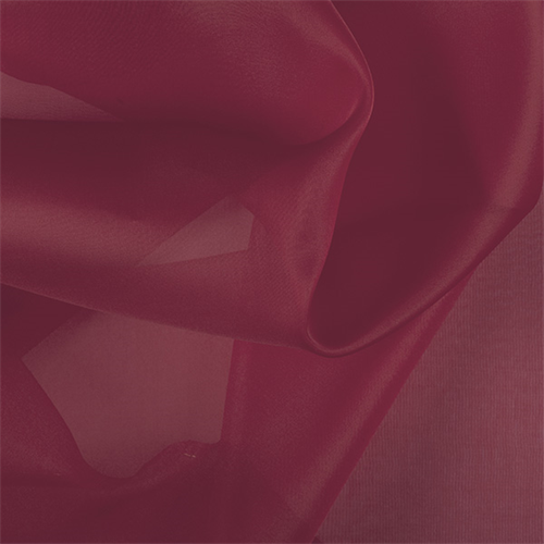 Red Silk Organza