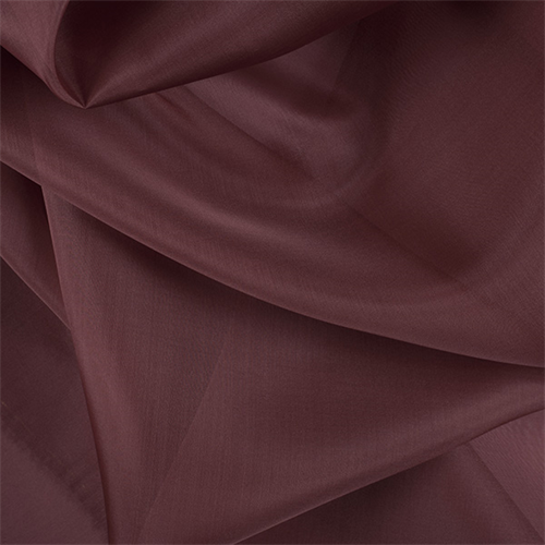 Rust Silk Organza