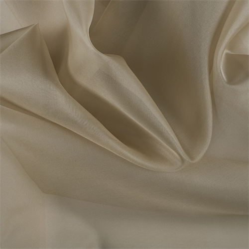 Antique Gold Silk Organza