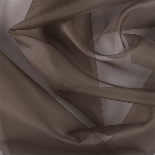 Latte Silk Organza