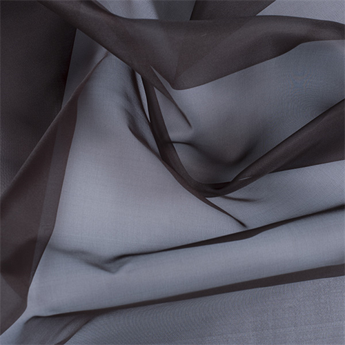 Espresso Silk Organza