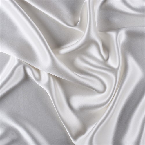 Ivory Silk Crepe Back Satin