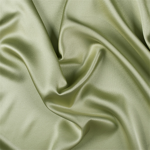 Celery Silk Crepe Back Satin