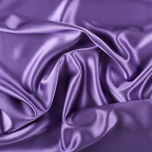 Violet Silk Crepe Back Satin