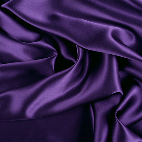 Silk Charmeuse Fabric Eggplant Purple