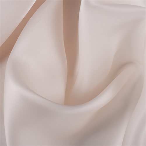 Vanilla Silk Satin Organza