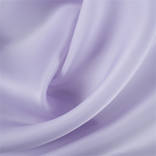 Lilac Silk Satin Organza