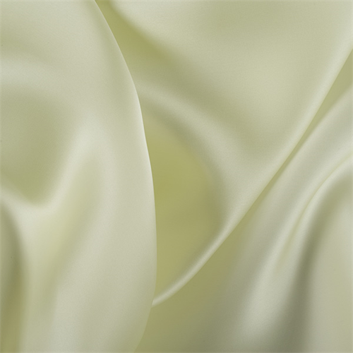 Pale Green Silk Satin Organza