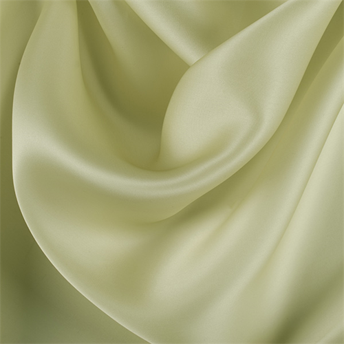 Peridot Silk Satin Organza
