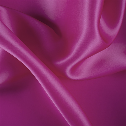 Magenta Silk Satin Organza