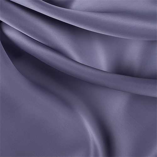 Amethyst Silk Satin Organza
