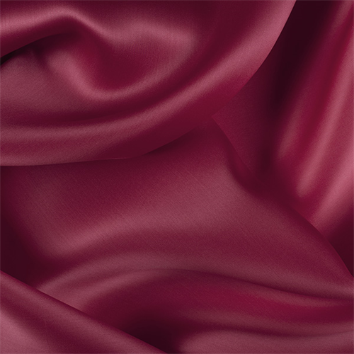 Antique Red Silk Satin Organza