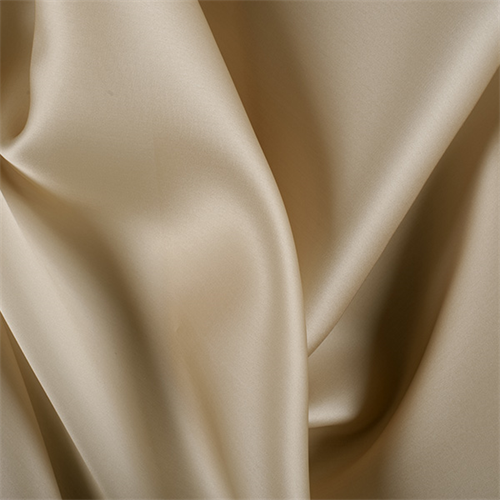 Antique Gold Silk Satin Organza