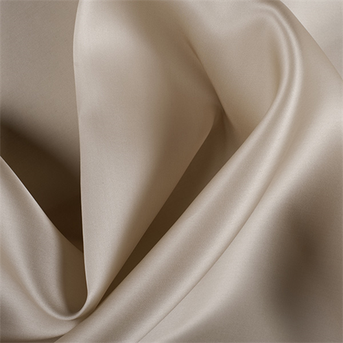 Bronze Silk Satin Organza