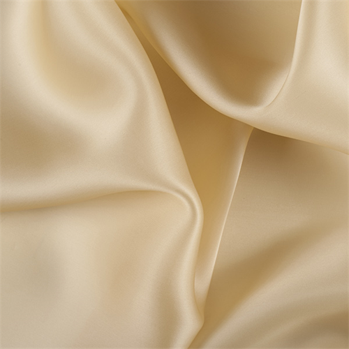Gold Silk Satin Organza