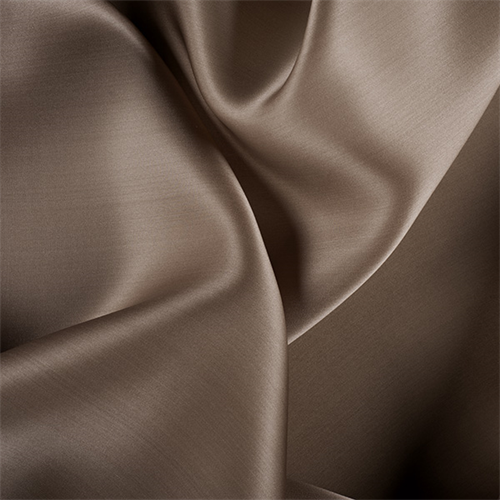 Latte Silk Satin Organza