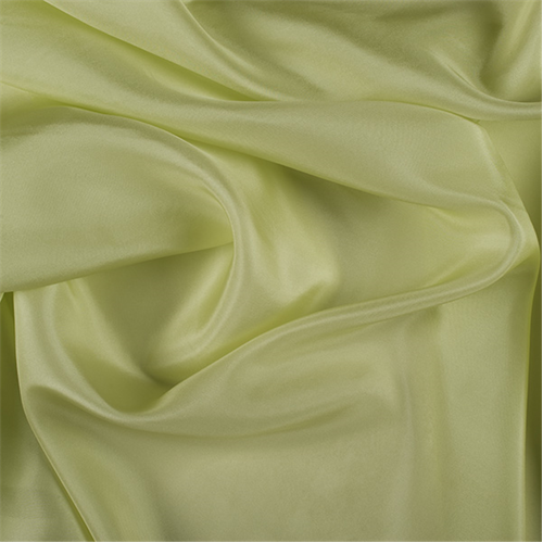 Light Lime Silk Crepe de Chine 1200M138
