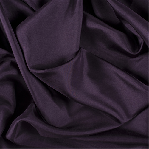 Eggplant Silk Crepe de Chine 1200M159