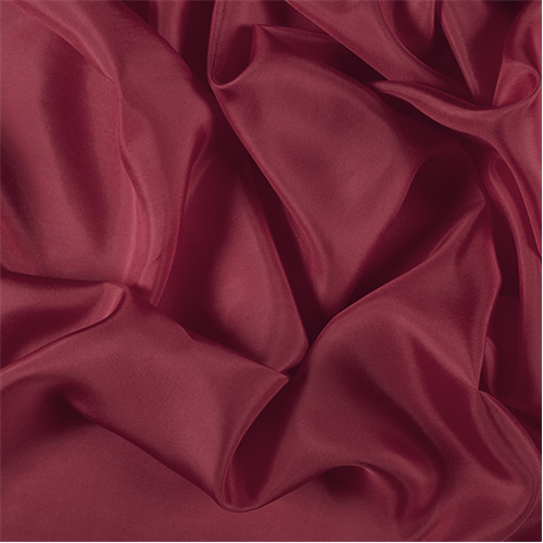 Bright Red Silk Crepe de Chine 1200M167
