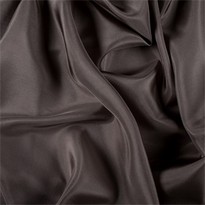 54 Wide 100/% Silk Faille Espresso Brown by the yard 9400M11