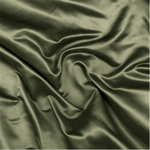 Dark Green Silk Duchess Satin 9500M12