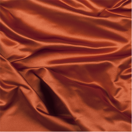 Orange Silk Duchess Satin 9500M15