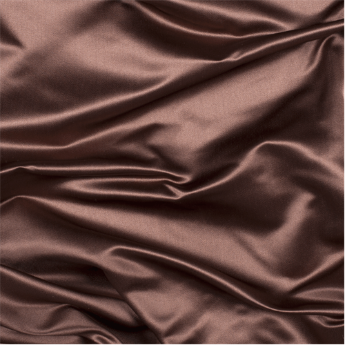 Brown Silk Duchess Satin 9500M18