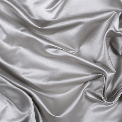 Gray Silk Duchess Satin 9500M23