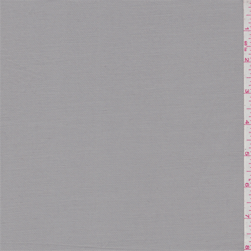 Grey Shantung Twill