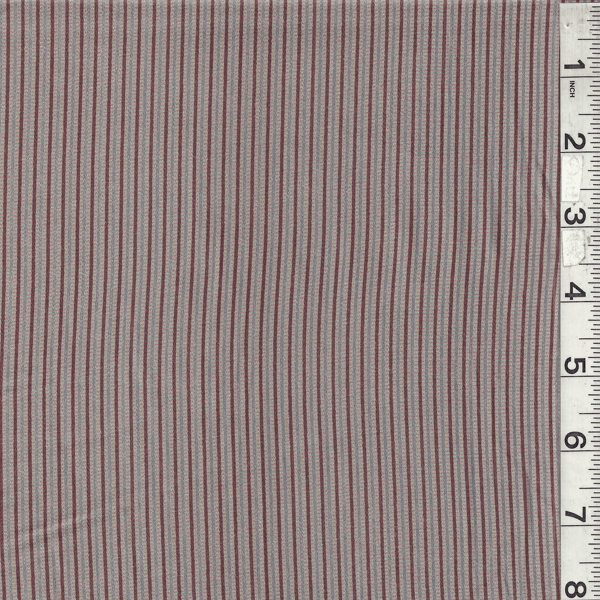 Taupe/Brown Stripe Pima Cotton - 6541 | Fashion Fabrics