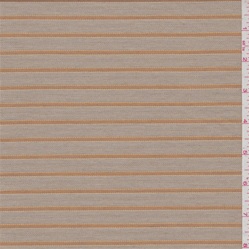 Tan/Orange Stripe Suiting